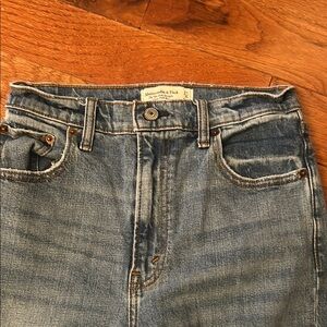 Abercrombie & Fitch Blue Jeans with Classic Denim Construction
